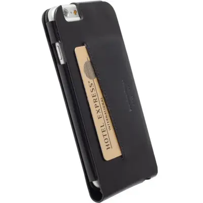 Krusell Kalmar WalletCase (iPhone 6/6S) - Svart