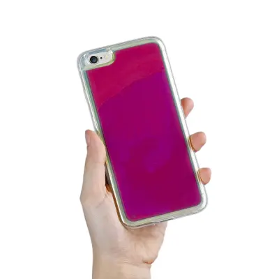 Liquid Neon Sand skal till iPhone 6/6s - Violet