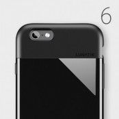 Lunatik Flak Skal till Apple iPhone 6 / 6S - Svart