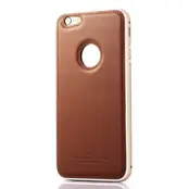 Luphie - Leather Back (iPhone 6/6S) - Brun