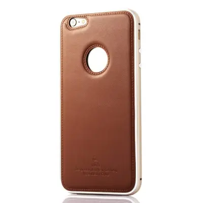 Luphie - Leather Back (iPhone 6/6S) - Brun