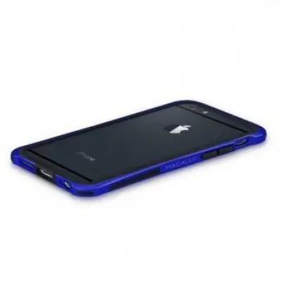 Macally Protective Frame (iPhone 6) - Blå