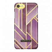 Marvêlle iPhone 6/7/8/SE 2020 Magnetiskt Skal - Velvet Golden Pink