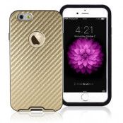Mercury Bumper Skin Skal till Apple iPhone 6S Gold