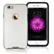 Mercury Bumper Skin Skal till Apple iPhone 6 / 6S  - Vit