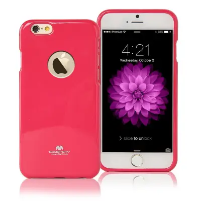 Mercury Flexicase Skal till Apple iPhone 6 / 6S - Magenta