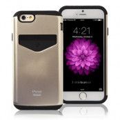 Mercury iPocket skal med kortplats till Apple iPhone 6 / 6S - Gold