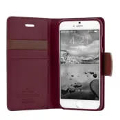 Mercury Sonata Diary Plånboksfodral till Apple iPhone 6 / 6S (Wine)