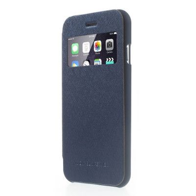 Mercury Wow Bumper Plånboksfodral till Apple iPhone 6 / 6S - MörkBlå