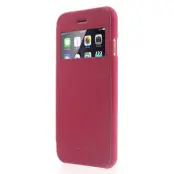 Mercury Wow Bumper Plånboksfodral till Apple iPhone 6 / 6S - Magenta