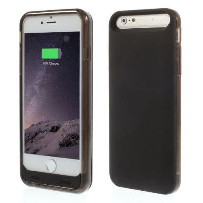 MFI Certifierad iFans Power Case till iPhone 6 / 6S (Svart)