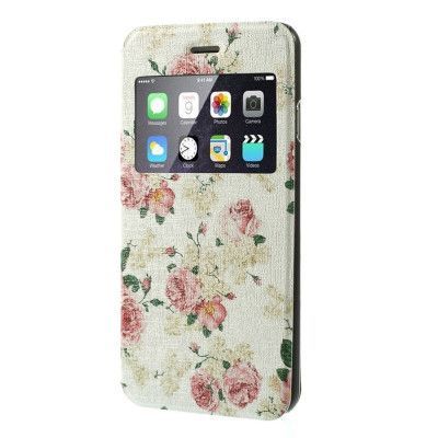 MobilFodral med fönster till Apple iPhone 6 / 6S - Blooming Flowers