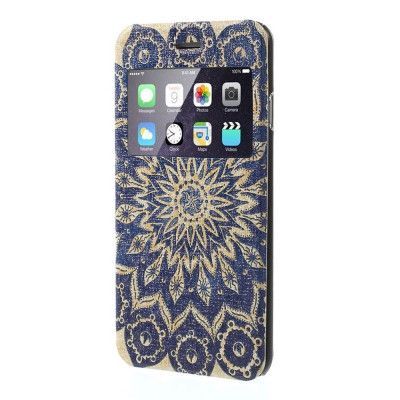 MobilFodral med fönster till Apple iPhone 6 / 6S - Mandala Pattern