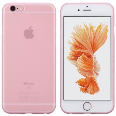 MOMAX 0.3mm Ultra-Thin Flexicase Skal till Apple iPhone 6(S) Plus - Rose Gold