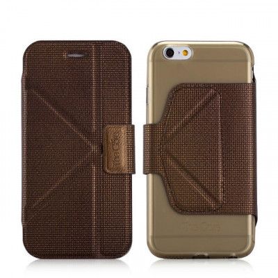 MOMAX Core Origami MobilFodral till Apple iPhone 6 / 6S - Brun