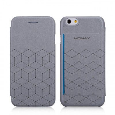 Momax Elite Plånboksfodral till Apple iPhone 6 / 6S  - Grå