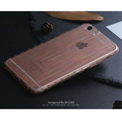 Mooke Glittery Mobilskal till iPhone 6 / 6S - Rosa