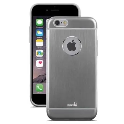 Moshi iGlaze Armour till iPhone 6 / 6S - Gunmetal Gray