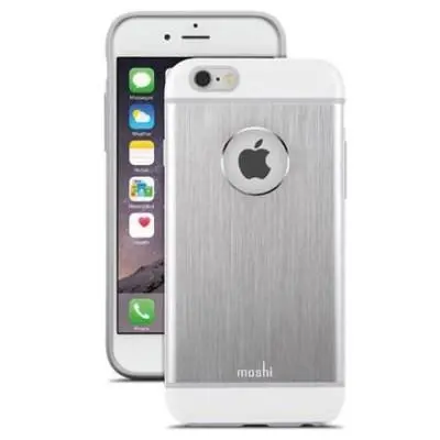 Moshi iGlaze Armour till iPhone 6 / 6S - Jet Silver