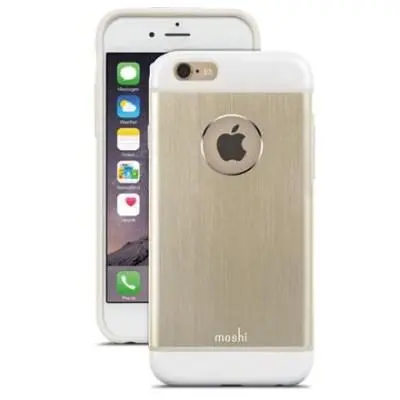 Moshi iGlaze Armour till iPhone 6 / 6S - Satin Gold