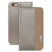 Moshi Overture Plånboksfodral till iPhone 6 / 6S - Brushed Titanium