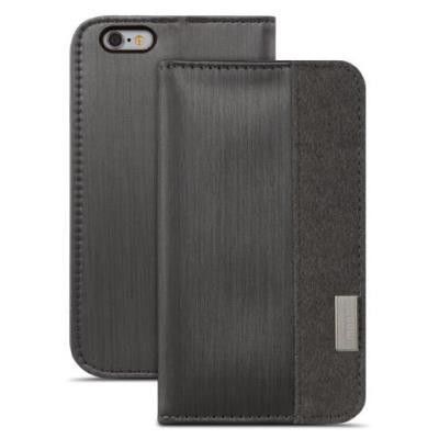 Moshi Overture Plånboksfodral till iPhone 6 / 6S - Steel Black