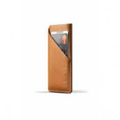 Mujjo Leather Wallet Sleeve (iPhone 8/7/6/6S) - Brun