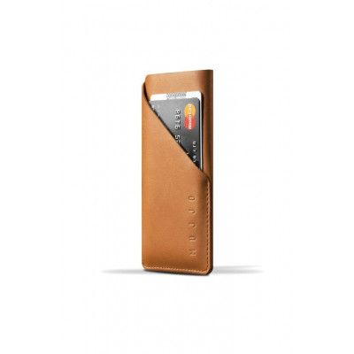 Mujjo Leather Wallet Sleeve (iPhone 8/7/6/6S) - Brun