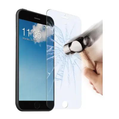 Muvit Disp.sk Härdat glas iPhone 6/6S/7