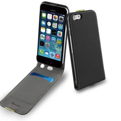 Muvit Slim Flip Case iPhone 6 / 6S Svart