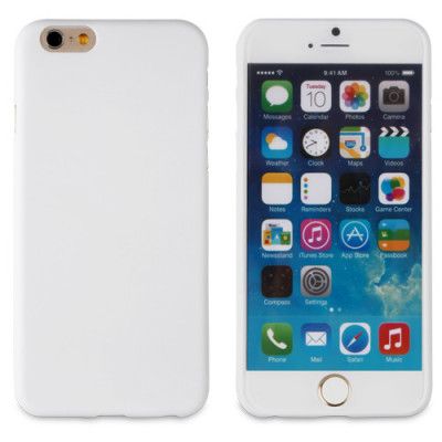 Muvit ThinGel till Apple iPhone 6 / 6S (Vit)