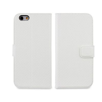 Muvit Wallet Folio till Apple iPhone 6 / 6S (Vit)
