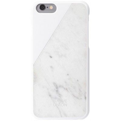 Native Union Clic Marble (iPhone 6/6S) - Vit