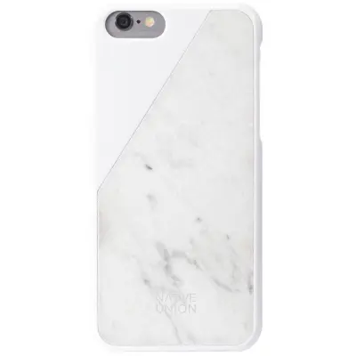 Native Union Clic Marble (iPhone 6/6S) - Vit