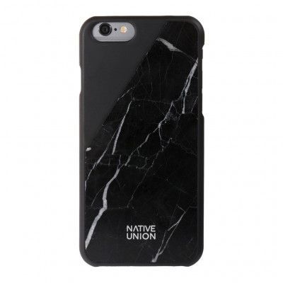 Native Union Clic Marble (iPhone 6/6S) - Svart