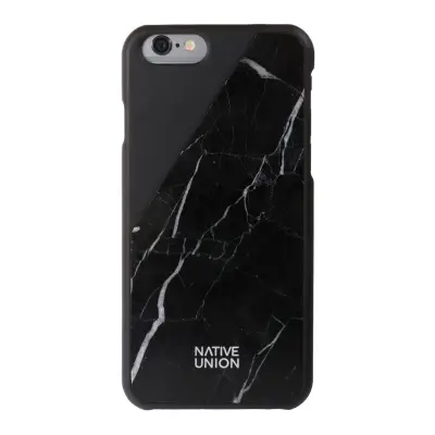 Native Union Clic Marble (iPhone 6/6S) - Svart