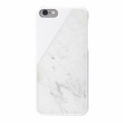 Native Union Clic Marble skal till iPhone 6/6s med äkta marmor, vit