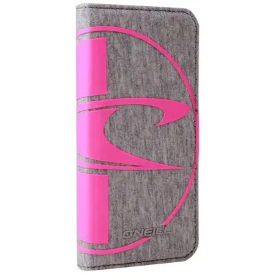 O'Neill Neoprene Booklet (iPhone 6) - Grå/rosa