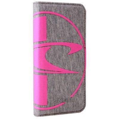 O'Neill Neoprene Booklet (iPhone 6/6S) - Grå/rosa
