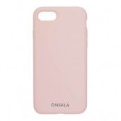 ONSALA Mobilskal Silikon Sand Pink iPhone 7/8/SE 2020