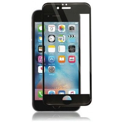 Panzer Curved Silicate Glass (iPhone 6/6S) - Svart