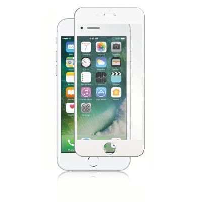 Panzer F-F Curved Silicate Glass Screenprotector  iPhone 6/7/8/SE 2020  - Vit