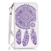 Plånboksfodral iPhone 6/6S - Lila Drömfångare