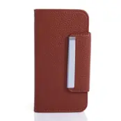Plånboksfodral med avtagbart skal till Apple iPhone 6 / 6S (Brun)