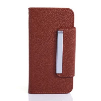 Plånboksfodral med avtagbart skal till Apple iPhone 6 / 6S (Brun)