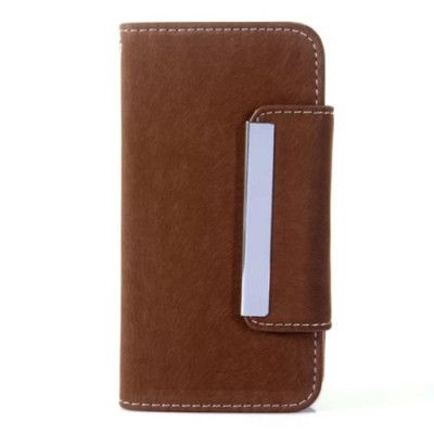 Plånboksfodral med avtagbart skal till Apple iPhone 6 / 6S (Coffee)