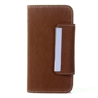 Plånboksfodral med avtagbart skal till Apple iPhone 6 / 6S (Coffee)
