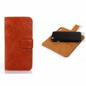 Plånboksfodral med avtagbart skal till Apple iPhone 6 / 6S (Orange)