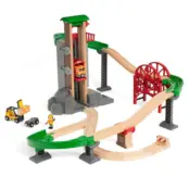 BRIO Set med hisschakt & bro. 33887