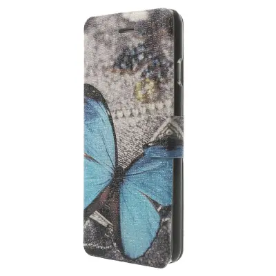 Plånboksfodral till Apple iPhone 6 / 6S - Blå Fjäril